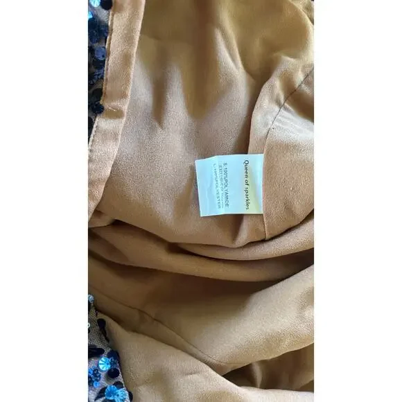 Queen Of Sparkles Sequin Mini Dress - Picture 6 of 12